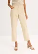 Pantaloni in satin tapered fit, bonprix