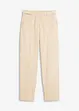 Pantaloni in satin tapered fit, bonprix