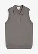 Maglione in filato fine misto seta con colletto polo, bonprix