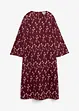 Abito midi in pura viscosa floreale, bonprix