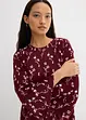 Abito midi in pura viscosa floreale, bonprix
