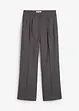 Pantaloni con pinces in barrel shape, bonprix