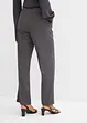 Pantaloni con pinces in barrel shape, bonprix