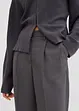 Pantaloni con pinces in barrel shape, bonprix