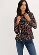 Camicetta con fiocco in chiffon, bonprix