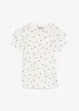 T-shirt in misto cotone biologico elasticizzato, bonprix
