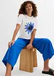 T-shirt in puro cotone con stampa, bonprix
