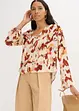 Blusa con filato metallizzato, bonprix