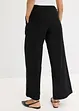 Pantaloni con pinces e cintura da annodare, bonprix