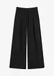 Pantaloni con pinces e cintura da annodare, bonprix