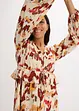 Abito midi fantasia con lurex, bonprix