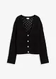 Cardigan traforato, bonprix