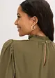 Blusa con volant, bonprix