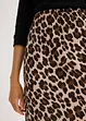 Gonna midi in satin fluente, bonprix