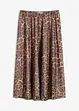 Gonna midi in mesh morbido, bonprix