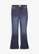Jeans bootcut, vita alta, bonprix