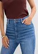 Jeans bootcut, vita alta, bonprix
