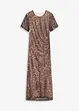 Abito midi in morbido mesh, bonprix