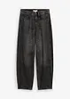 Jeans barrel super soft, vita media, bonprix