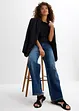 Jeans straight, vita media, bonprix