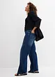 Jeans straight, vita media, bonprix
