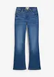 Jeans bootcut, vita media, bonprix