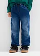 Jeans in felpa con elastico in vita regular fit, straight, bonprix