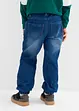 Jeans in felpa con elastico in vita regular fit, straight, bonprix