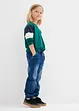 Jeans in felpa con elastico in vita regular fit, straight, bonprix