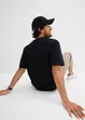 T-shirt in jersey operato pesante, loose fit, bonprix