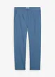 Pantaloni Regular‑Fit in twill di cotone, con pinces e gamba dritta, bonprix