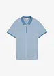 Polo in piquet con cerniera, bonprix