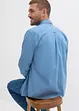 Camicia in puro cotone a maniche lunghe con toppe ai gomiti, bonprix