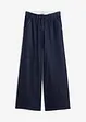 Jeans wide leg super soft, vita alta, bonprix