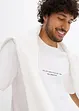 T-shirt in puro cotone biologico con scritta in 3D, loose fit, bonprix