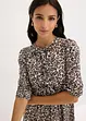 Abito in jersey con fiocco, bonprix