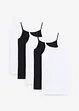 Top con cotone biologico morbido (pacco da 5), bonprix
