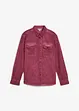 Camicia a maniche lunghe in puro cotone effetto lavato, bonprix