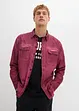 Camicia a maniche lunghe in puro cotone effetto lavato, bonprix