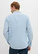 Camicia elasticizzata con cotone, slim fit, bonprix