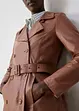 Trench in pelle, bonprix