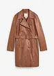 Trench in pelle, bonprix