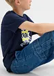 Jeans cargo regolabili in vita loose fit, straight, bonprix