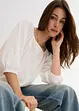 Maglia in cotone biologico con scollo quadrato, bonprix