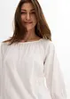 Maglia in cotone biologico con scollo quadrato, bonprix