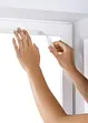 Tenda plissettata oscurante con velcro adesivo, bonprix