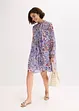 Abito tunica in chiffon con fiocco, bonprix