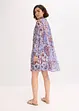 Abito tunica in chiffon con fiocco, bonprix