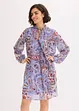 Abito tunica in chiffon con fiocco, bonprix