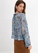 Blusa in chiffon con ruches, bonprix